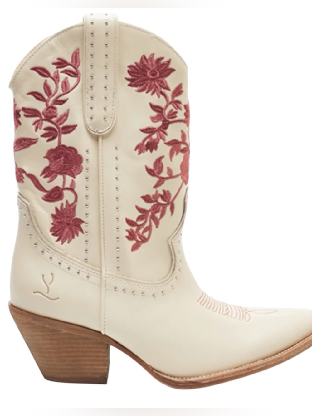 Ballerina Farm x Cecelia New York Flora Embroidered Western Boots Size 9